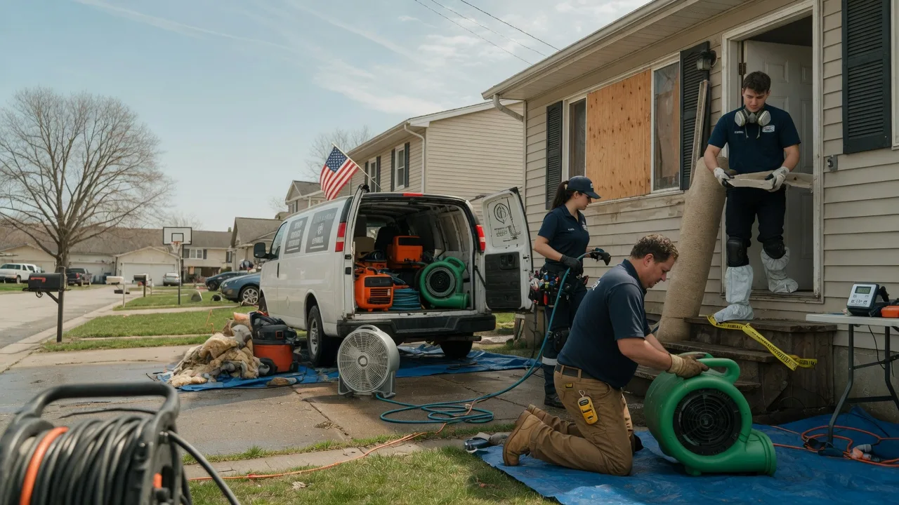 Water Damage Restoration in Okoboji, IA near me